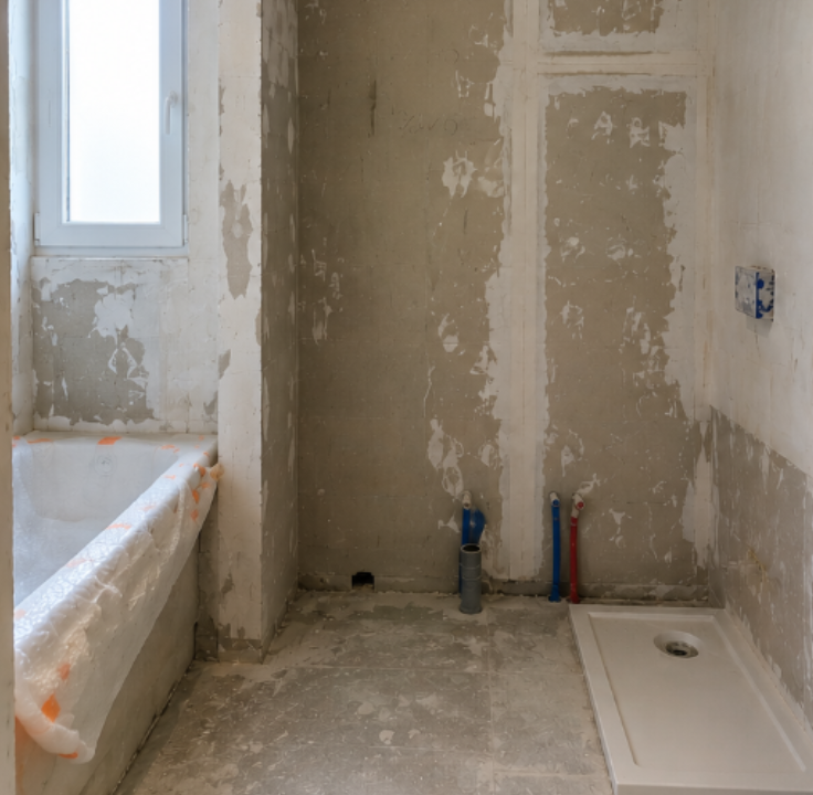 Après rénovation salle de bain